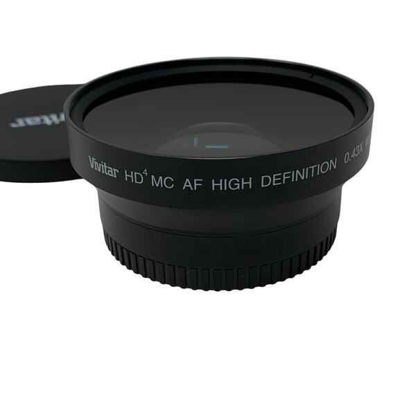Vivitar HD4 MC AF High Definition .43x Wide Angle Converter W/Macro Lens - Picture 5 of 7